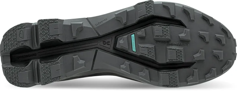 ON Mens Cloudventure Peak Trail Racing Shoe - Black - Rock-1